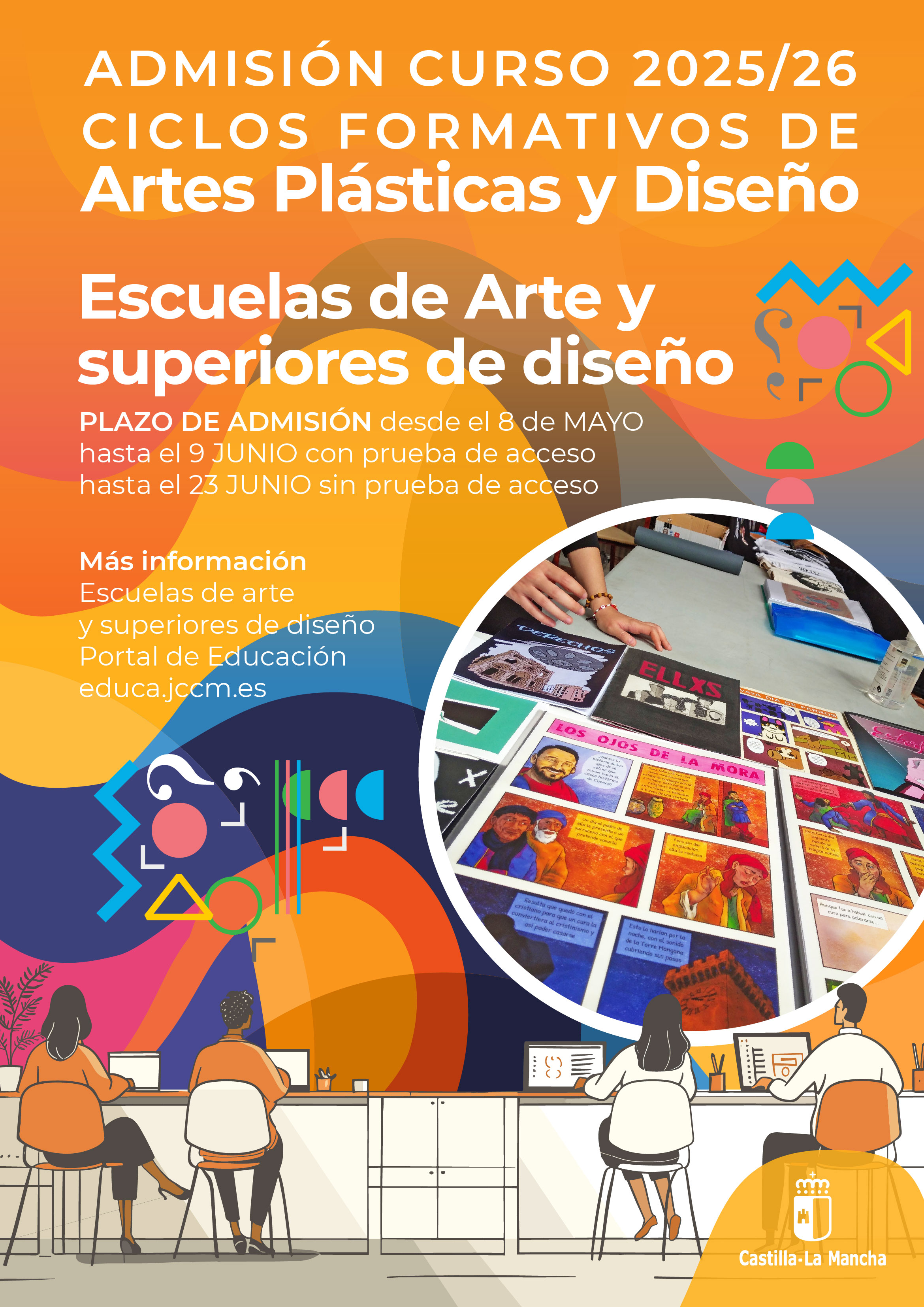 Cartel admisión EA Ciclos 2025/26