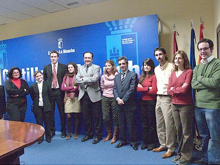 Encuentro con los becarios del Instituto de Comercio Exterior en el extranjero