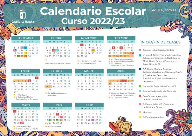 Calendario Escolar 2024/2025 Portal de Educación de la Junta de