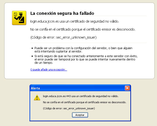 3 Error Firefox
