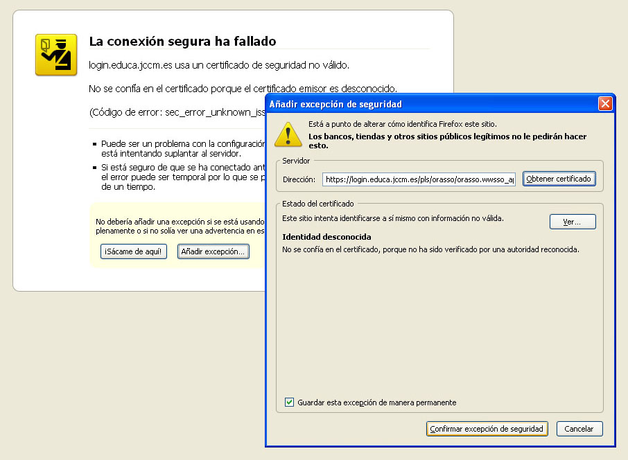 4 Error Firefox