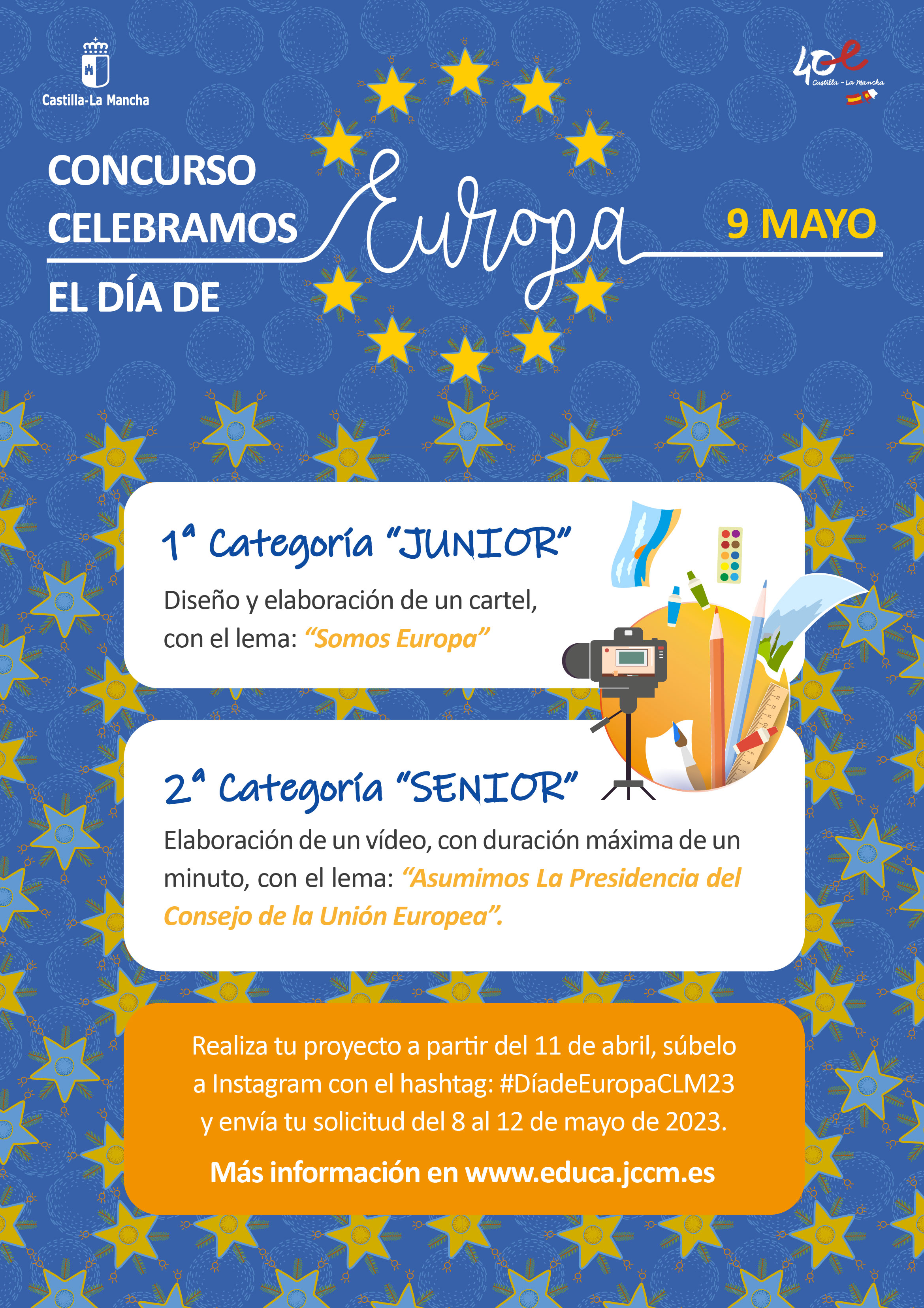 Cartel Concurso Día de Europa 2023